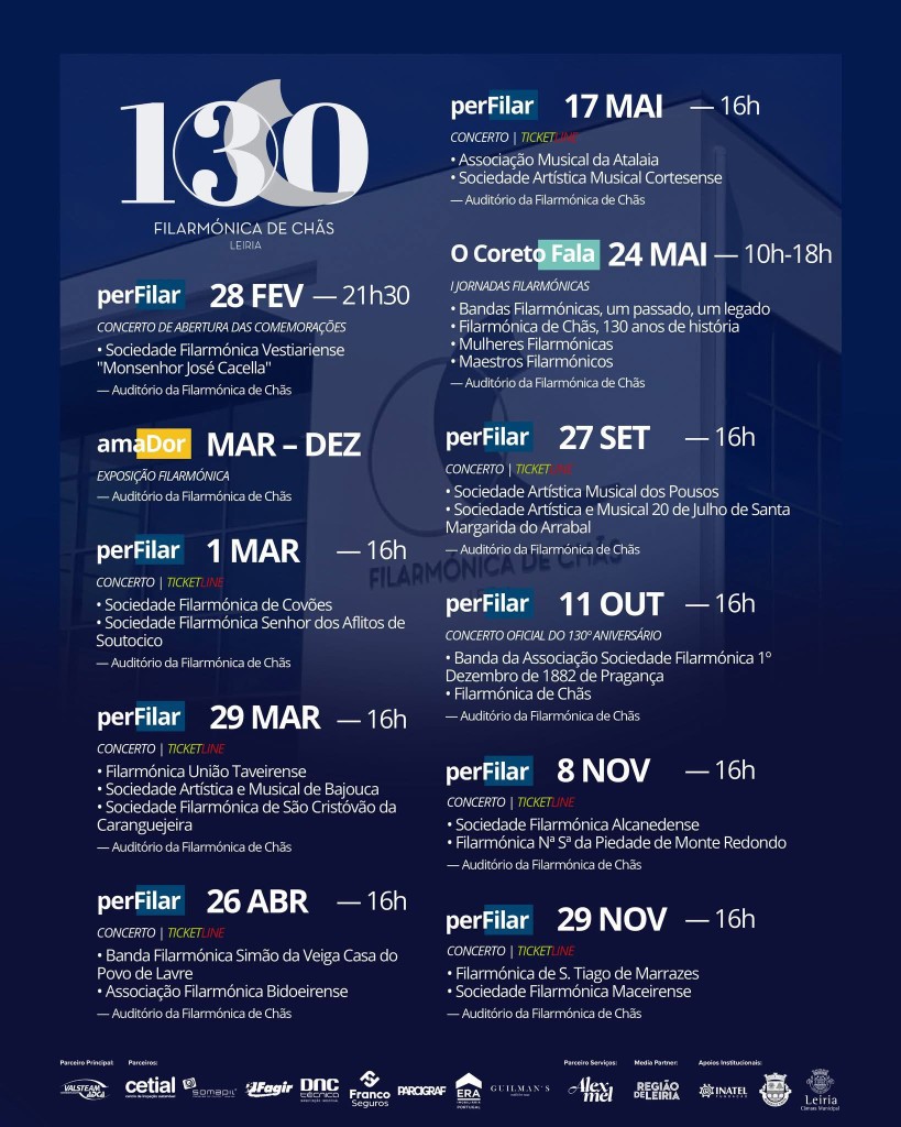 perFilar - Filarmónica de Chãs 2026