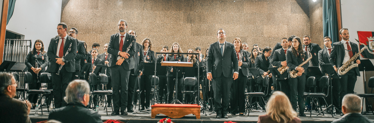Sociedade Filarmónica Alcanedense em concerto