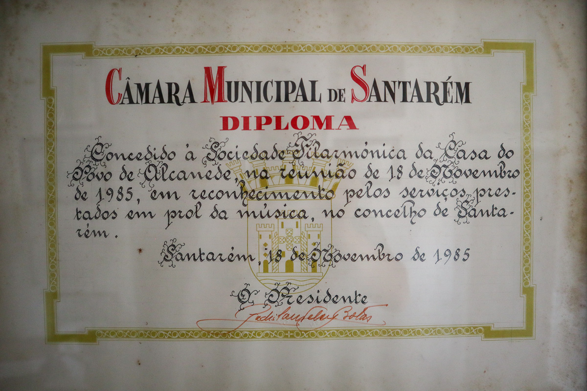 Diploma ou cartaz da SFA