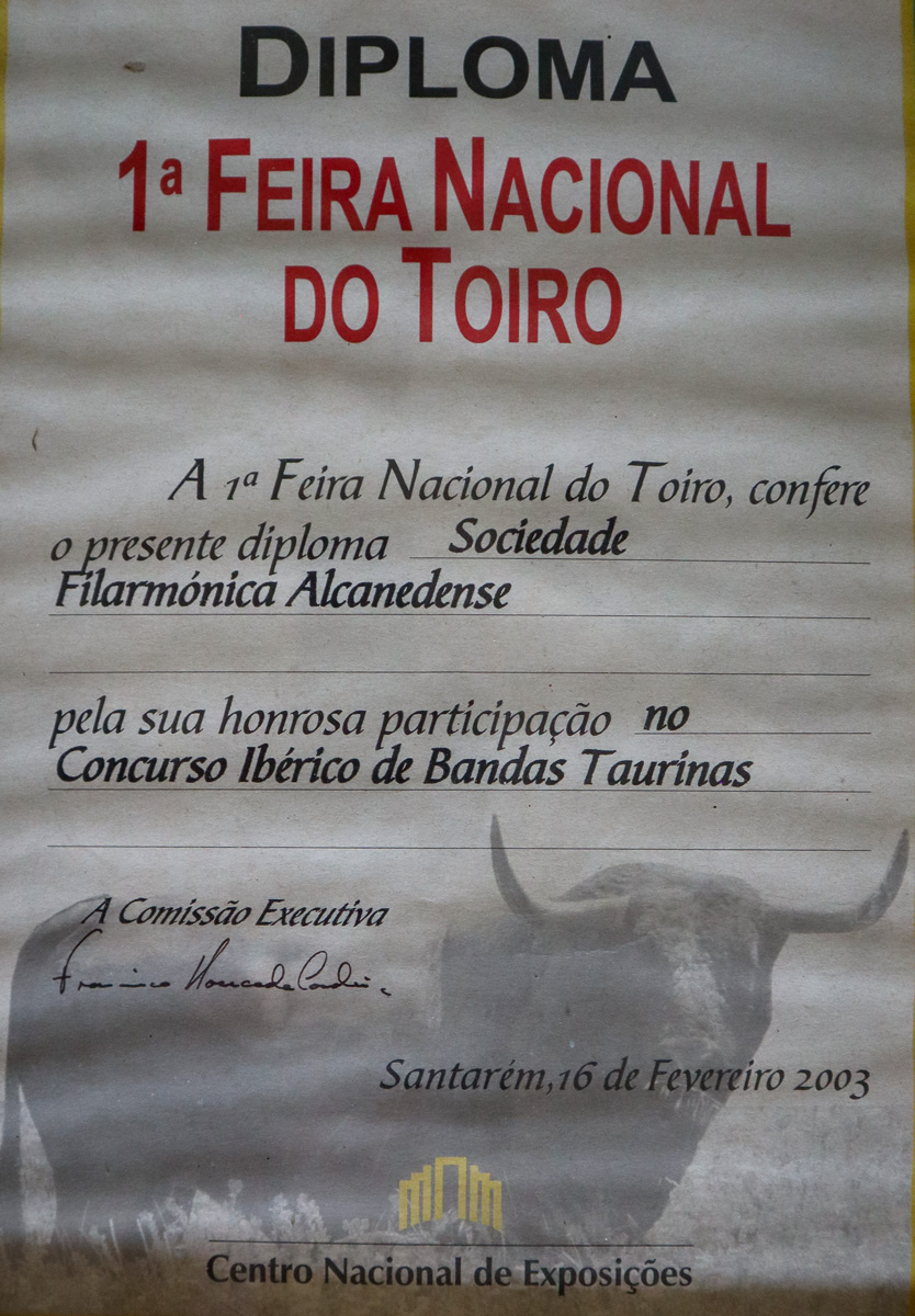 Diploma ou cartaz da SFA