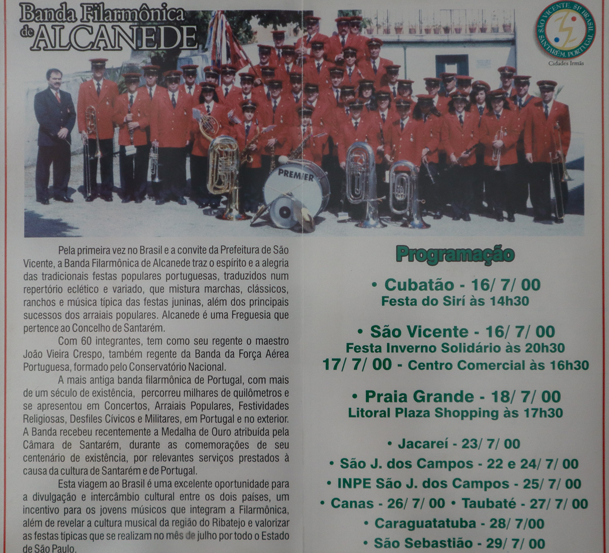 Registo fotográfico da SFA